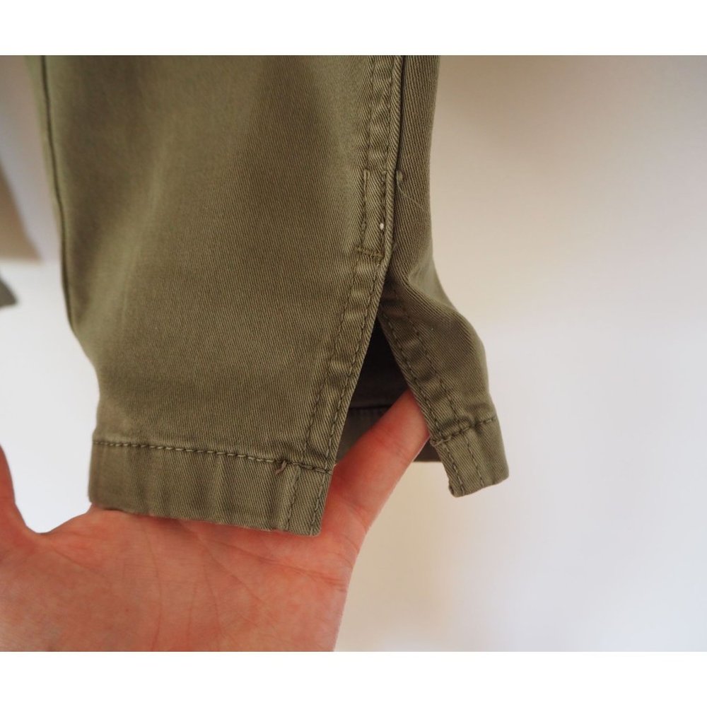 Level 99 Aiden Patch Pocket Utility Pant Army Gre… - image 6